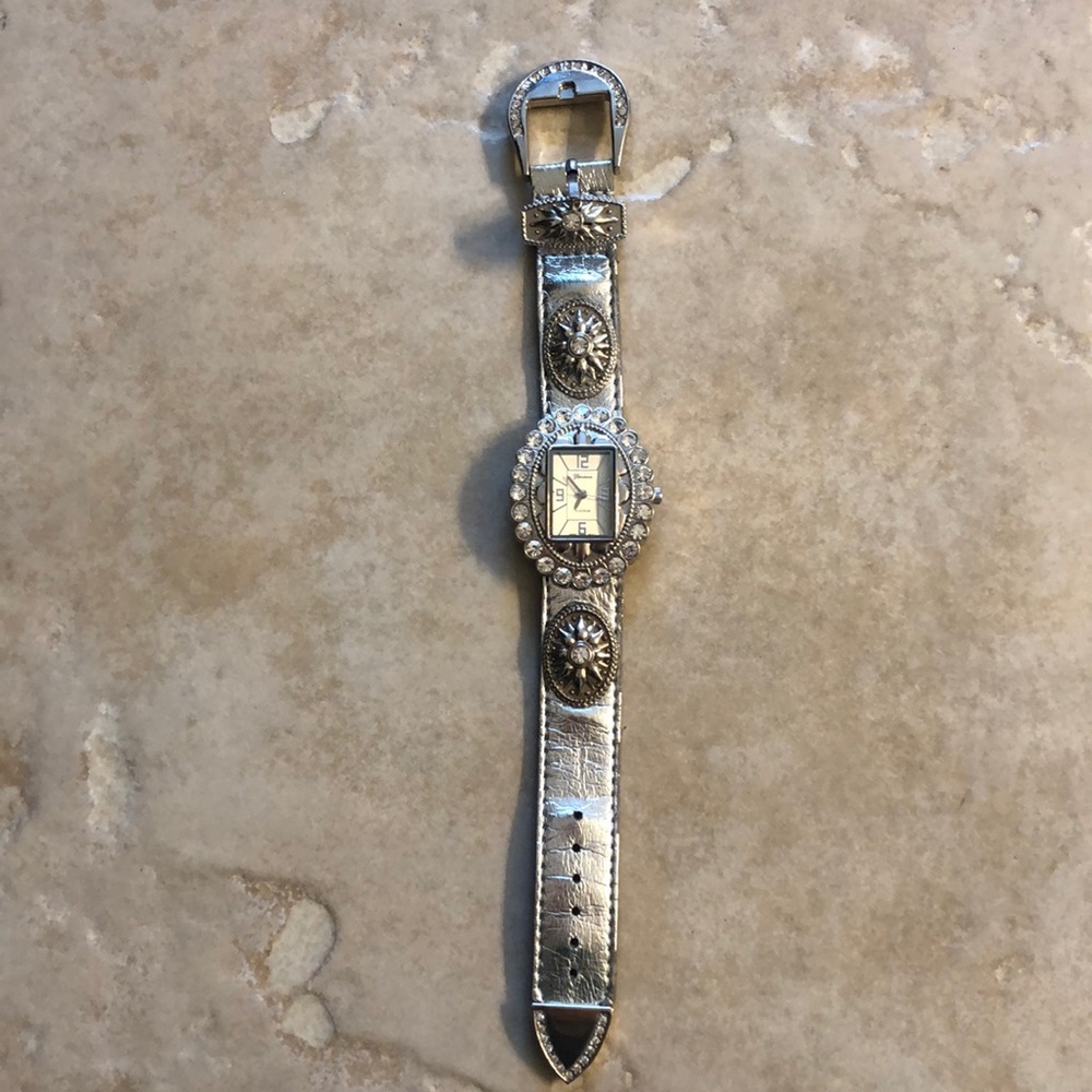 Silver watch